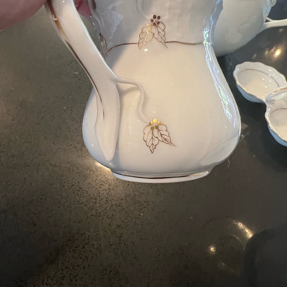 Herend Golden Edge Tea Set - Picture 9 of 15